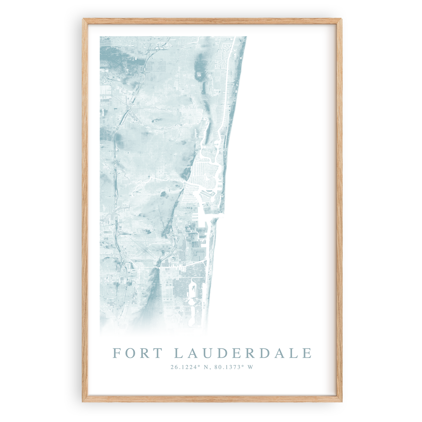 fort lauderdale florida map