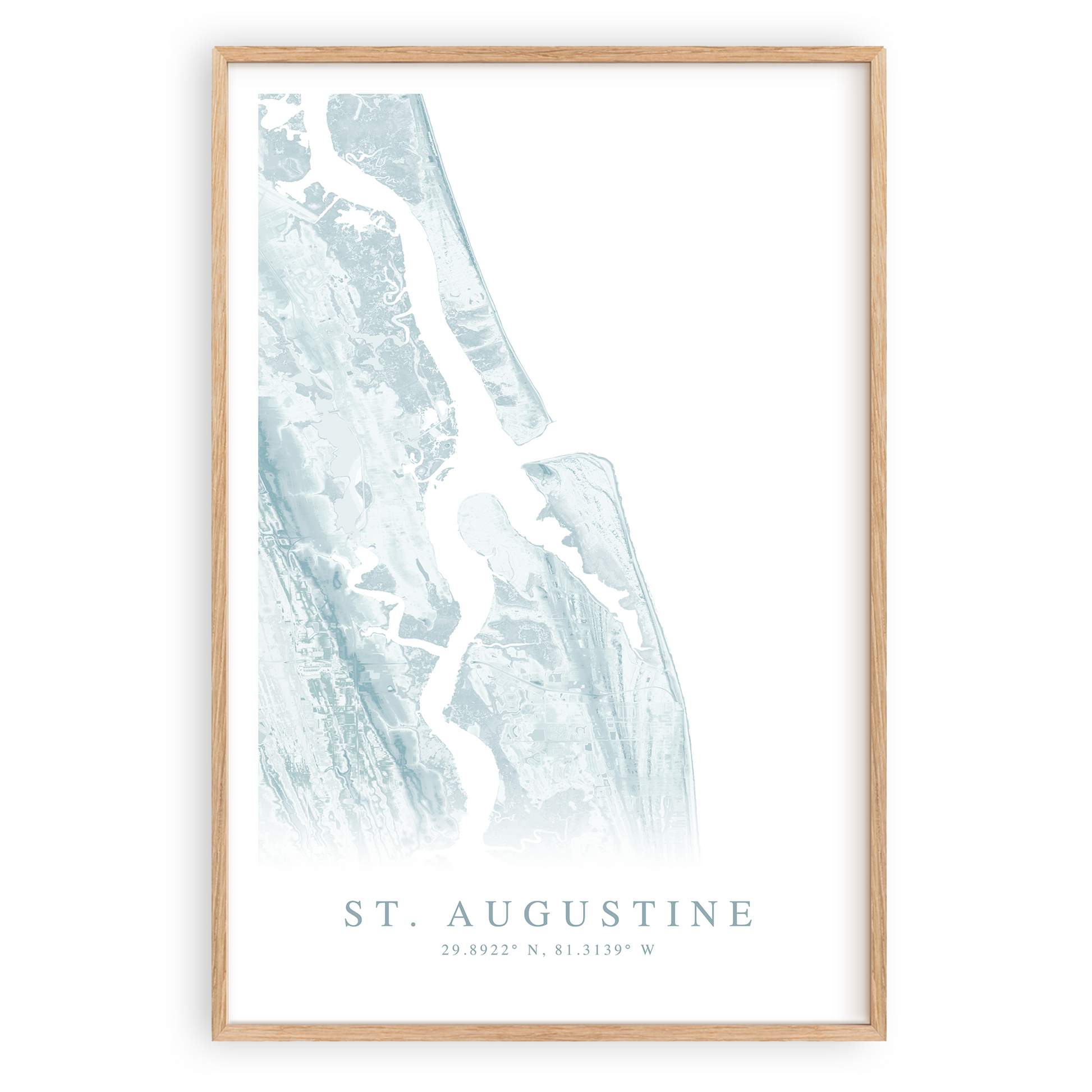 st augustine florida map