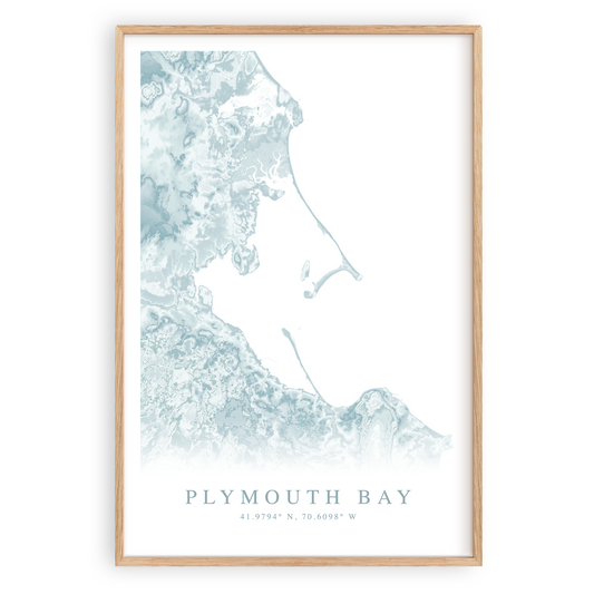 plymouth bay massachusetts map