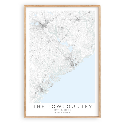 the lowcountry south carolina map