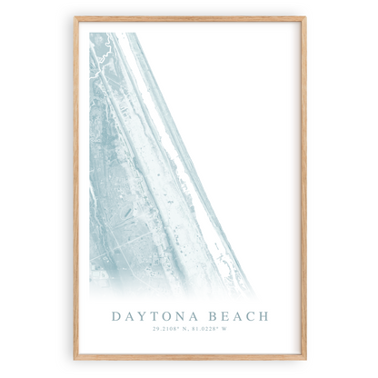 daytona beach florida map