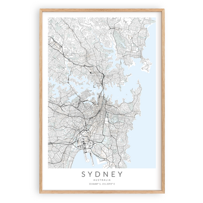 Sydney Map Print