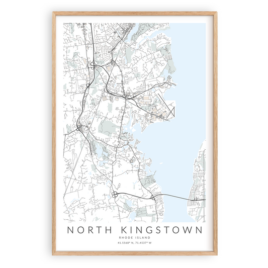north kingstown rhode island map