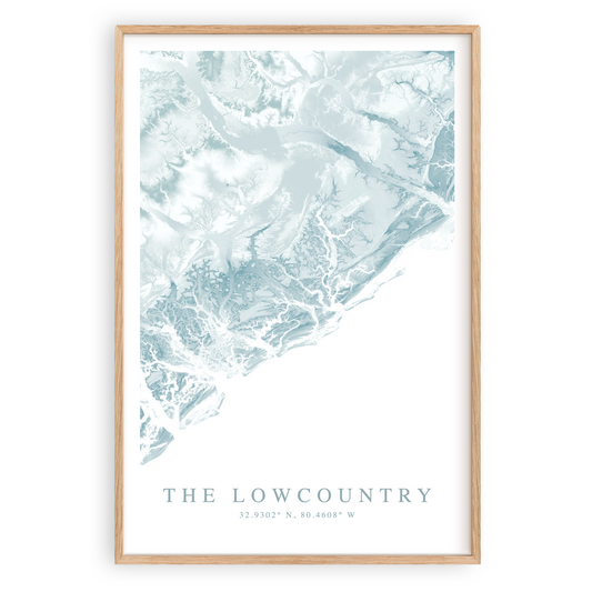 the lowcountry south carolina print