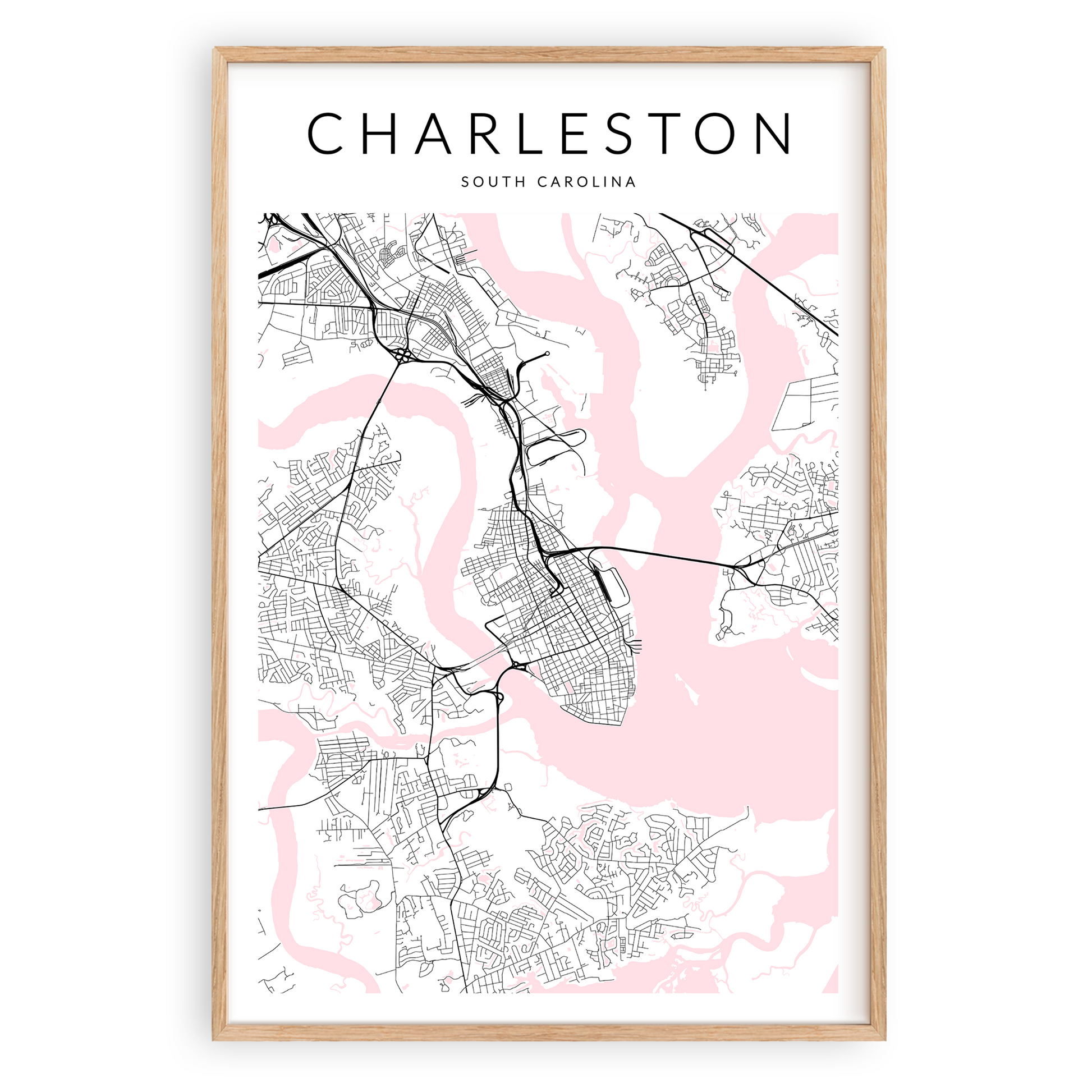 charleston south carolina map