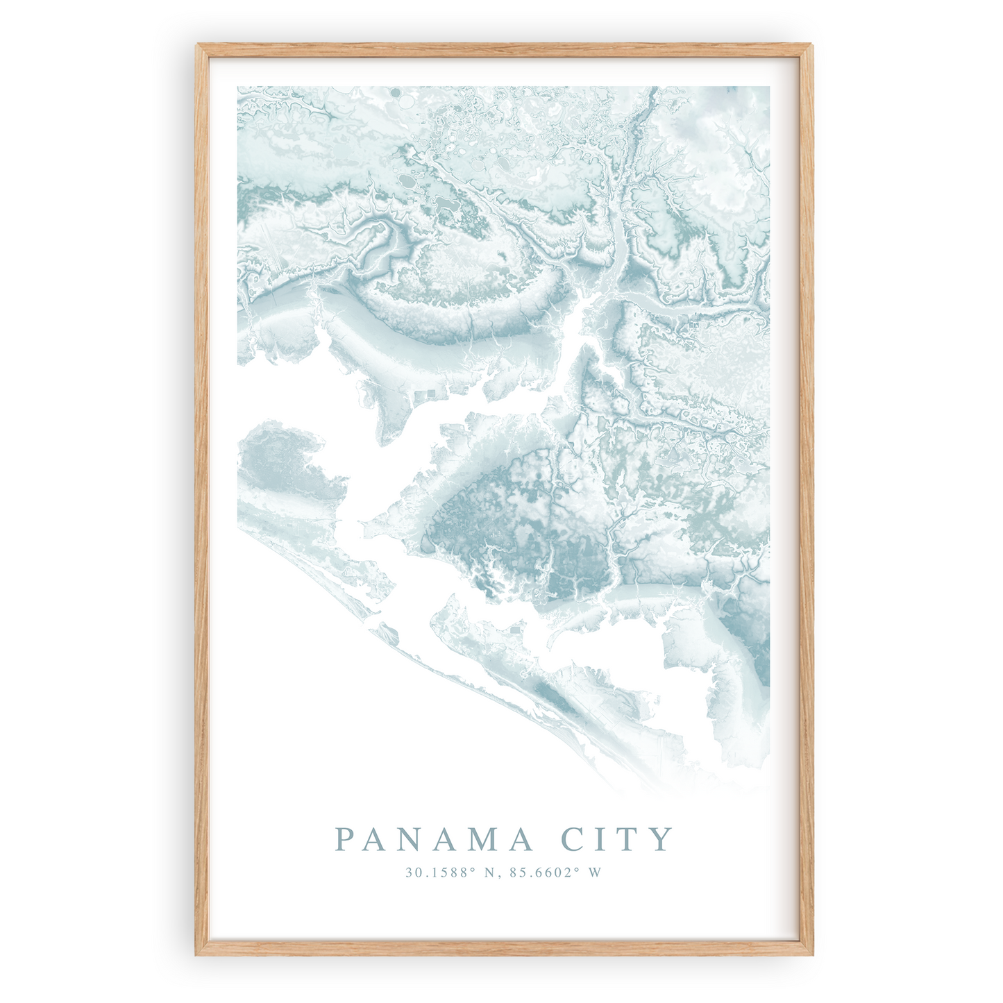 panama city florida map