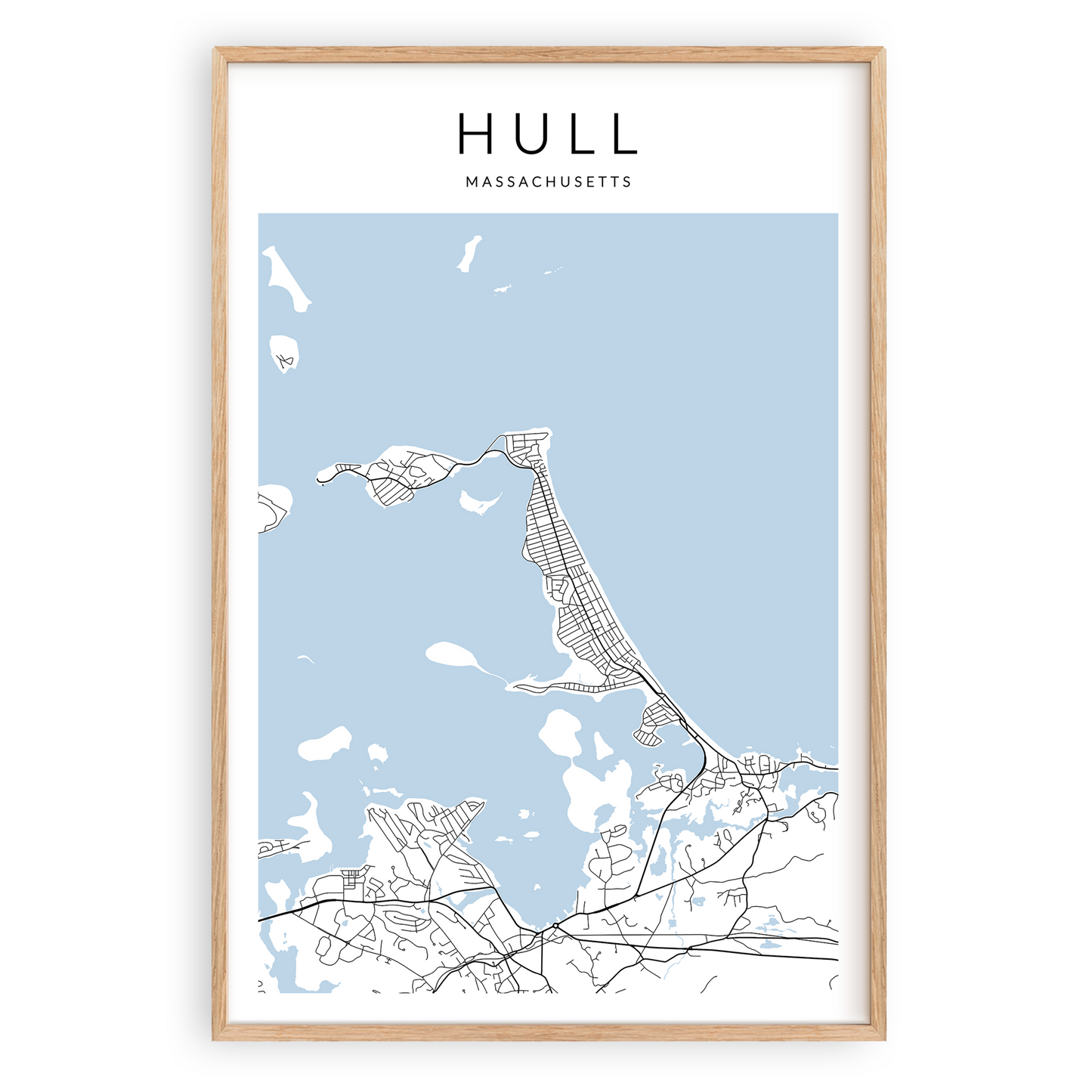 Hull Map Print