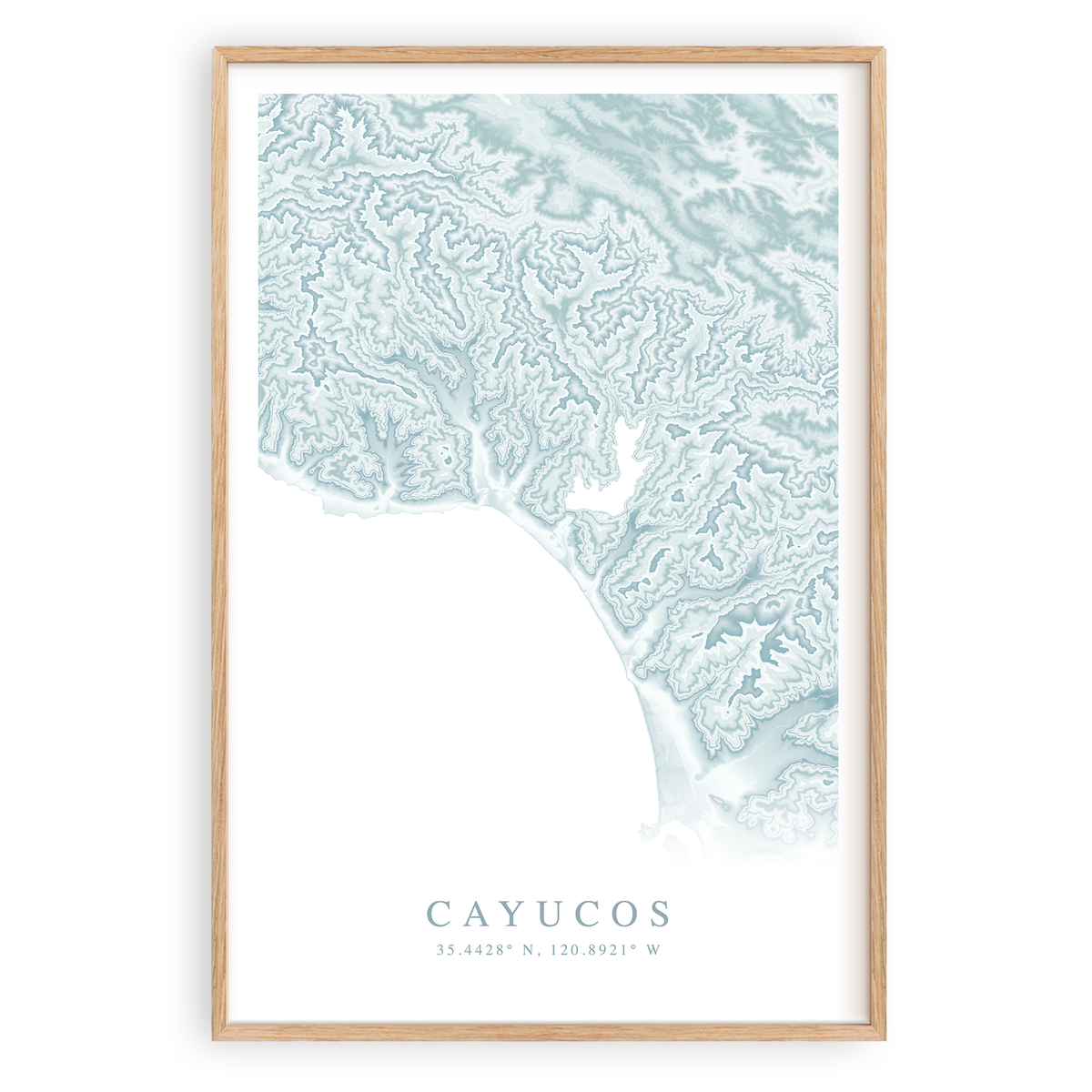 Cayucos Map Print – VirtualMap